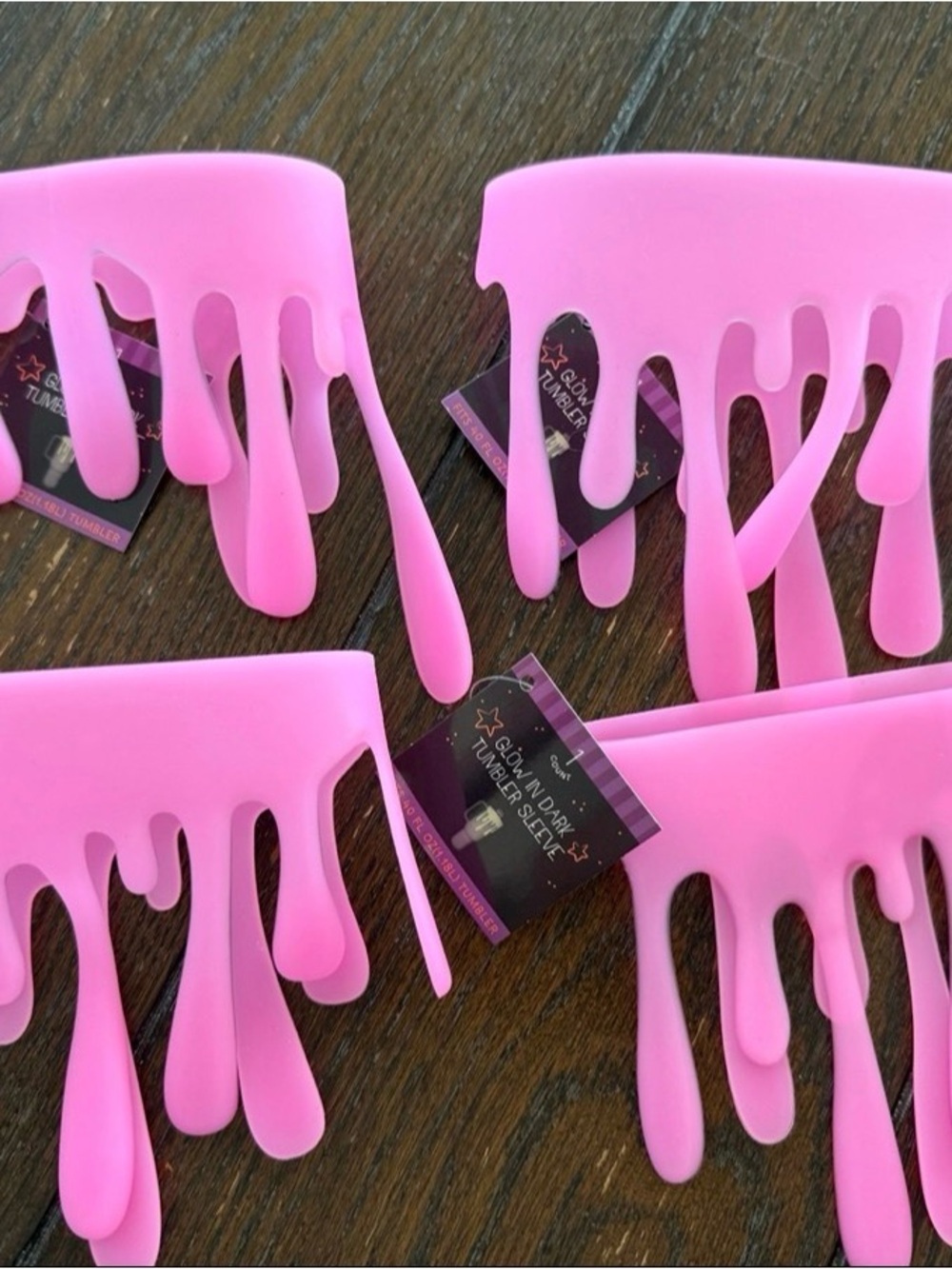 2026 Target Bullseye Halloween Pink Slime Sleeve Set of 4